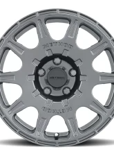 Method Race Wheels MR502 RALLY 17x8 5x4.5 38mm Titanium                                     - MR50278012838-2 - Image 2