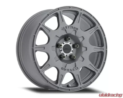 Method Race Wheels MR502 RALLY 17x8 5x4.5 38mm Titanium - MR50278012838-2