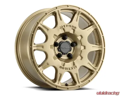 Method Race Wheels MR502 RALLY 17x8 5x4.5 38mm Gold - MR50278012138-2