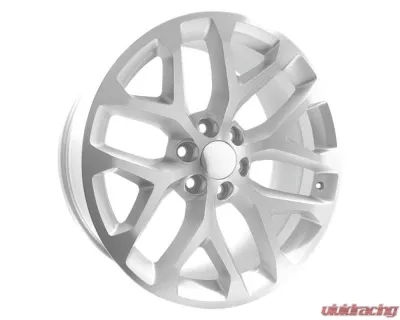 OE Creations PR177 Wheel 20x9 6x139.7 24mm Silver Machined - 177SM-295824