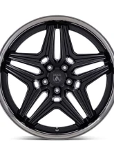Asanti ABL-46 Duke Wheel 22x9 5x120 15mm Satin Black w/DDT Lip                                     - AB046MT22905215 - Image 3