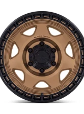 Black Rhino Wheels BR018 Voyager Wheel 17x8.5 5x127 | 5x5 -10 Matte Bronze w/Matte Black Lip                                     - BR018ZB17855010N - Image 3