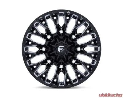FUEL FC865 Strike Wheel 22x10 BLANK -18mm Gloss Black Milled - FC865BE22100018N