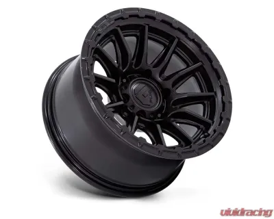 Fuel FC866 Piston Wheel 17x9 6x139.7 1mm Blackout - FC866MX17906801