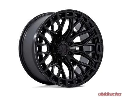 FUEL Off-Road Wheels FC869 Sigma Wheel 20x10 6x135 -18 Blackout w/ Gloss Black Lip - FC869MB20106318N
