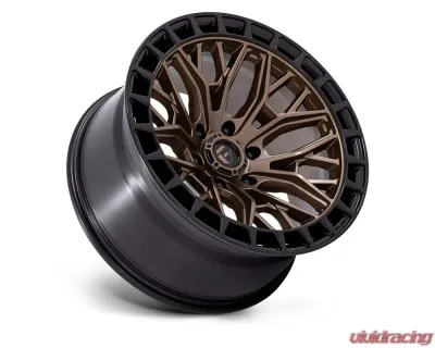 FUEL Off-Road Wheels FC869 Sigma Wheel 17x9 6x139.7 -12 Matte Bronze w/ Matte Black Lip - FC869ZB17906812N