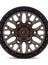 FUEL Off-Road Wheels FC869 Sigma Wheel 17x9 6x139.7 -12 Matte Bronze w/ Matte Black Lip                                     - FC869ZB17906812N - Image 3