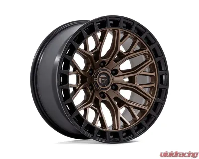 FUEL Off-Road Wheels FC869 Sigma Wheel 20x10 6x135 -18 Matte Bronze w/ Matte Black Lip - FC869ZB20106318N