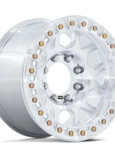 KMC KM450 Mesa Forged Slotted Beadlock Wheel 17x9 Blank 25mm Raw Machined                                     - KM450DX17900L25 - Image 3