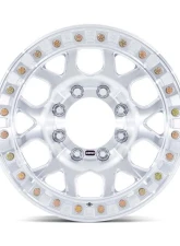 KMC KM450 Mesa Forged Slotted Beadlock Wheel 17x9 Blank 25mm Raw Machined                                     - KM450DX17900L25 - Image 3