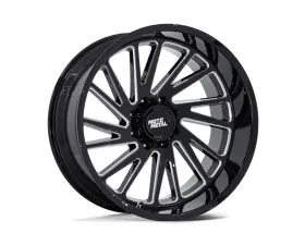 Moto Metal MO811 Combat Wheel 20x10 5x127 | 5x5 -18mm Gloss Black Milled