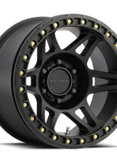Method Race Wheels MR106 Beadlock 17x9 5x127 | 5x5 -44mm Matte Black                                     - MR10679050544B - Image 2