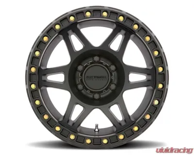 Method Race Wheels MR106 Beadlock 17x9 5x127 | 5x5 -44mm Matte Black - MR10679050544B