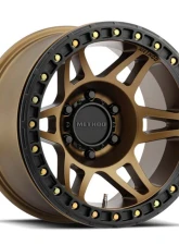Method Race Wheels MR106 Beadlock 17x9 6x5.5 -44mm Method Bronze                                     - MR10679060944B - Image 2