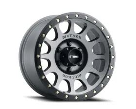 Method Race Wheels MR305 NV 17x8.5 6x5.5 25mm Titanium - Matte Black Lip