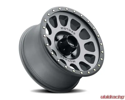 Method Race Wheels MR305 NV 17x8.5 6x5.5 25mm Titanium - Matte Black Lip - MR30578560825