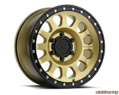Method MR315 Wheel 20x9 6x135 18mm Gold - Black Lip - MR31529016118