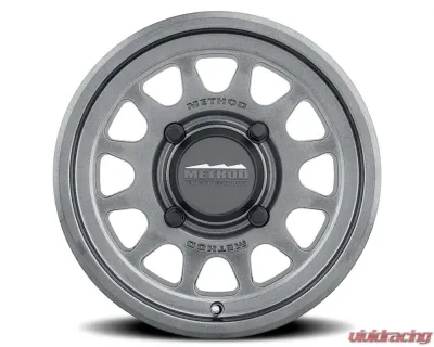 Method Race Wheels MR414 Bead Grip 15x10 4x136 25mm Graphite UTV Wheel - MR414510471264