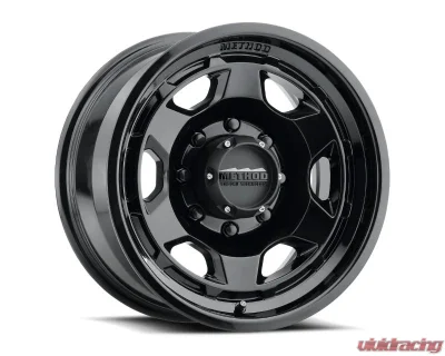 Method Race Wheels 708 Bead Grip 17x8.5 0mm 8x6.5 130.81mm Gloss Black - MR708785801300