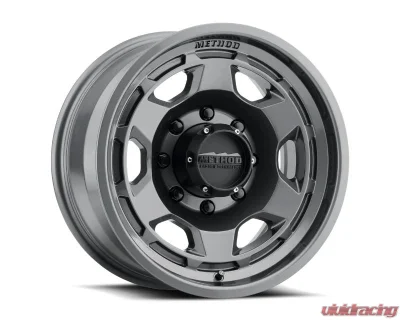 Method Race Wheels 708 Bead Grip 17x8.5 0mm 8x180 130.81mm Gloss Titanium - MR70878588800