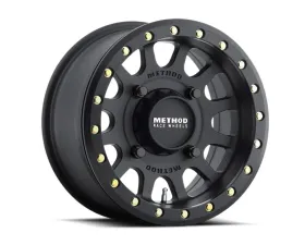 Method Race Wheels MR401 UTV Beadlock 15x10 6x5.5 25mm Matte Black