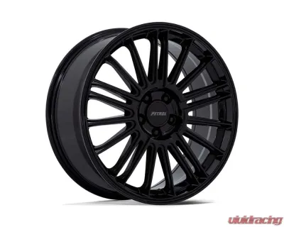 Petrol PE001 P1D Wheel 20x8.5 5x108 40mm Gloss Black - PE001BX20854540