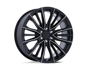 Performance Replicas PR223 Wheel 24x10 6x139.7 28mm Gloss Black Milled