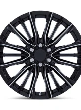 Performance Replicas PR223 Wheel 24x10 6x139.7 28mm Gloss Black Milled                                     - PR223BE24106128 - Image 3