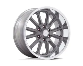 U.S. Mags UC145 Rambler 6 Wheel 20x8 6x139.7 1mm Matte Gunmetal w/Diamond Cut Lip