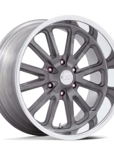 U.S. Mags UC145 Rambler 6 Wheel 20x8 6x139.7 1mm Matte Gunmetal w/Diamond Cut Lip                                     - UC145AD20806101 - Image 3