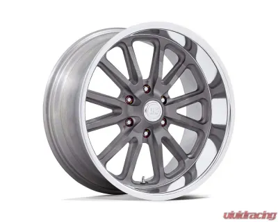 U.S. Mags UC145 Rambler 6 Wheel 20x8 6x139.7 1mm Matte Gunmetal w/Diamond Cut Lip - UC145AD20806101