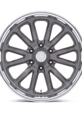 U.S. Mags UC145 Rambler 6 Wheel 20x8 6x139.7 1mm Matte Gunmetal w/Diamond Cut Lip                                     - UC145AD20806101 - Image 3