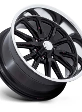 U.S. Mags UC145 Rambler 6 Wheel 20x8 6x139.7 1mm Gloss Black w/Diamond Cut Lip                                     - UC145BD20806101 - Image 2