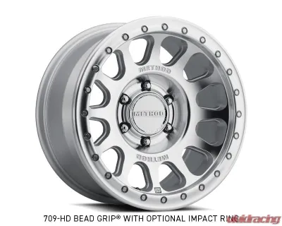 Method Race Wheels MR709 HD Bead Grip 20x9 6x5.5 12 Machined Clear Coat Wheel - MR70929060312H