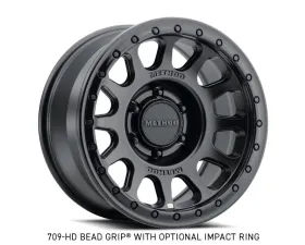 Method Race Wheels MR709 HD Bead Grip 17x8.5 6x135 0 Matte Black Wheel