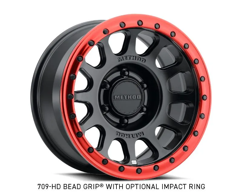 mrwMR70789060500 Method ホイール MR707 Bead Grip 18x9 0mm オフセット 6x5.5 106.25mmセンターボア マットブラック JP店 Method MR70789060500 707 Bead Grip 18x9 6x5.5 5\" Backspace Matte