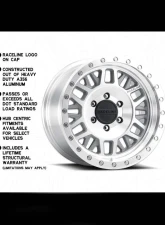 Raceline Wheels 951MC Ryno Wheels 16X8 6X139.7 0mm                                     - 951MC-68060-00 - Image 4