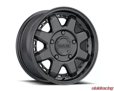 Raceline 947B Scout Van Wheel 17x7.5 5x130 Satin Black - 947B-77531+50