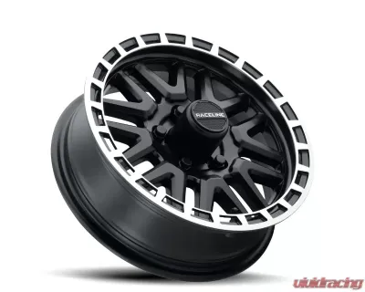 Raceline 953BM Krank Wheel 15x5 5x114.3 Black Machined - 953BM-55012