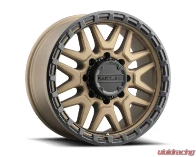 Raceline 953BZ Krank Wheel 17x8.5 6x139.7 Satin Black | Bronze - 953BZ-78560+18
