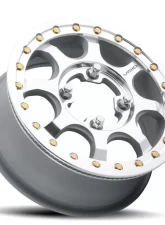 Vision 351BL Flow UTV Wheel 15x6 4x136 51mm As-Cast Machined Face Machined Ring/Lip                                     - 351BL156136ACMFMR55 - Image 2