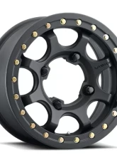 Vision 351BL Flow UTV Wheel 15x6 4x136 51mm Satin Black                                     - 351BL156136SBBR55 - Image 2