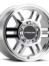 Vision 355 Manx 2 Wheel 16x6.50 6x130 38mm OEC Chrome                                     - 355-6663OEC38 - Image 2