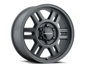 Vision 355 Manx 2 Wheel 16x6.50 6x130 38mm Satin Black