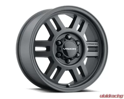 Vision 355 Manx 2 Wheel 16x6.50 6x130 38mm Satin Black - 355-6663SB38