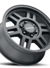 Vision 355 Manx 2 Wheel 16x6.50 6x130 38mm Satin Black                                     - 355-6663SB38 - Image 2