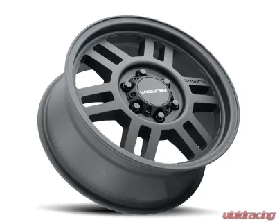 Vision 355 Manx 2 Wheel 16x6.50 6x130 38mm Satin Black - 355-6663SB38