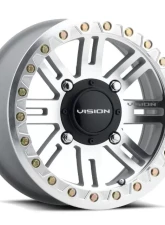 Vision 356BL Manx 2 Beadlock Wheel 15x7 4x156 38mm Machined                                     - 356BL157156ACMFMR54 - Image 2