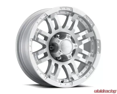 Vision 375 Warrior  Wheel 13x4.50 5x4.5 0mm Marine Paint Silver - 375VT3465MPS0