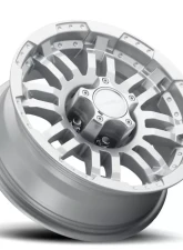 Vision 375 Warrior  Wheel 13x4.50 5x4.5 0mm Marine Paint Silver                                     - 375VT3465MPS0 - Image 2